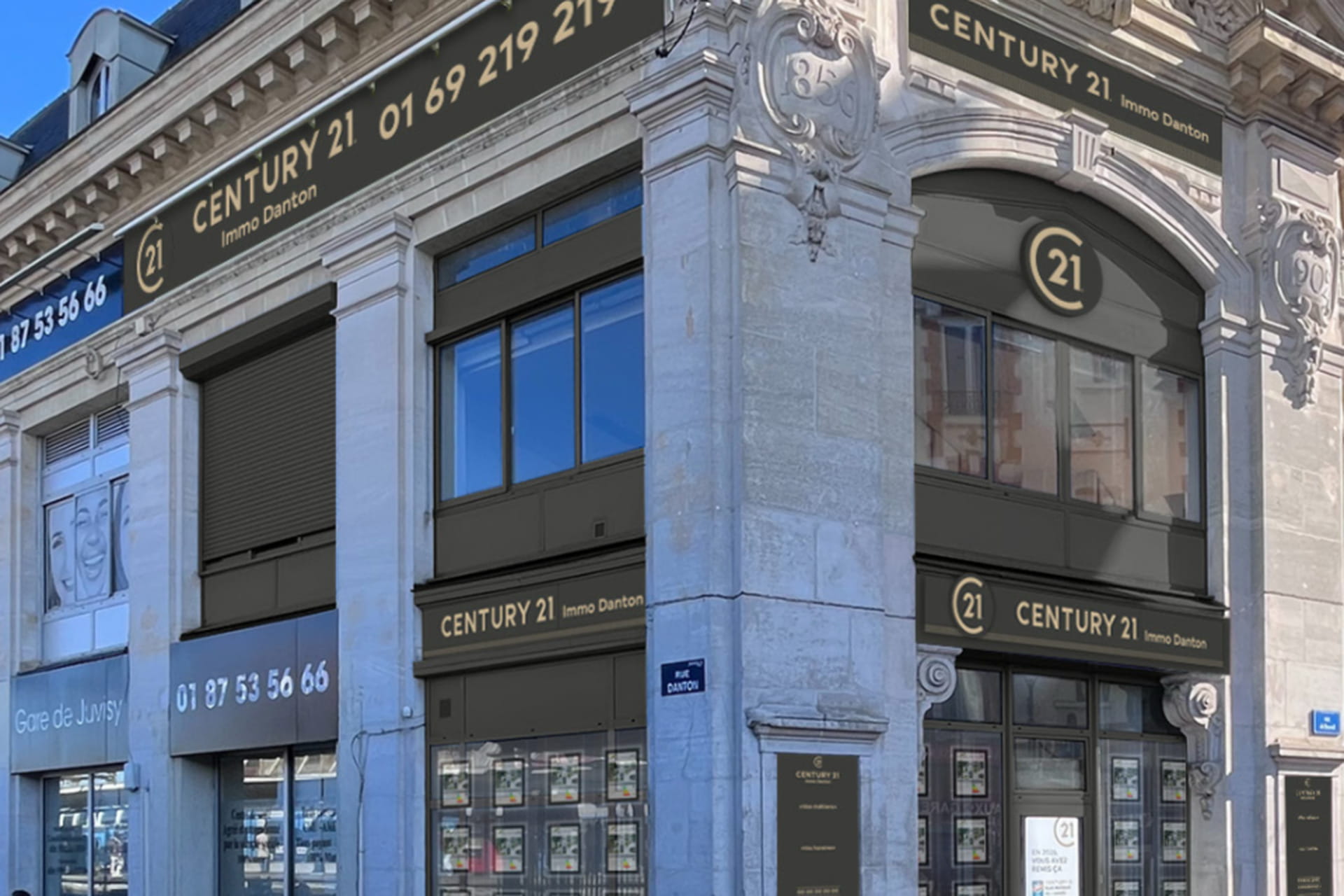 Agence immobiliere CENTURY 21 Immo Danton - Façade